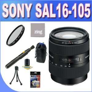  Sony SAL16105 16 105mm f/3.5 5.6 Wide Range Zoom Lens + UV 