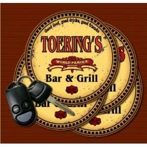  TOERINGS Family Name Bar & Grill Coasters Kitchen 