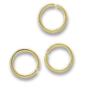  Cousins Premium Jewelry Findings   Gold Jump Ring, Pkg of 