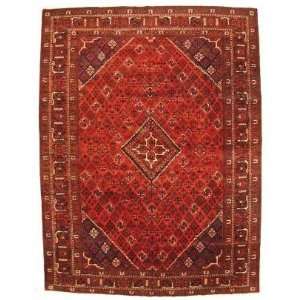  10x14 Hand Knotted Joshaghan Persian Rug   109x144