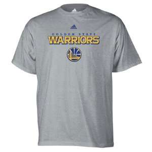  Golden State Warriors Grey adidas 2010 2011 True Logo T 