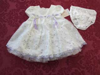 Bonnie Baby Dress NEW Baby Girl Party Holiday CHRISTMAS PAGEANT BABY 