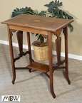 ANTIQUE English MAHOGANY Occasional SIDE End TABLE c1910 m69  