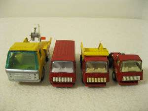 Mixed Lot of 3 Vintage Tonka and 1 Bandi Line Trucks  
