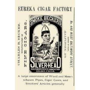 Vintage Art Eureka Factory Cigar   22640 4