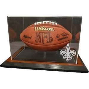 New Orleans Saints Zenith Football Display   Brown  Sports 