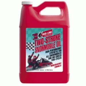    Red Line 41005 2 Stroke Snowmobile Oil   1 Gallon Automotive