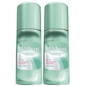Mitchum for Women Dry Roll On Antiperspirant & Deodorant Powder Fresh 