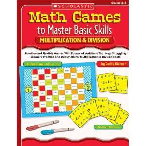  New Scholastic Teaching Resources Math Games Master Basic 