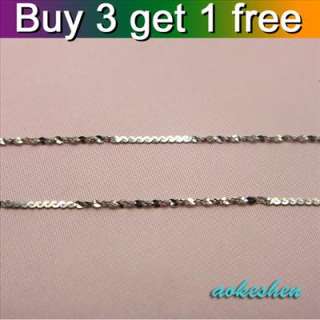 925 Sterling Silver Necklace S Chain 16 inch SA4  