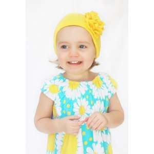  Yellow Geranium Cotton Hat Baby