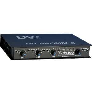  PSC DV Promix 3 Channel Battery Powered Field Mixer 