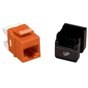   , Orange, 1 Port, T568 A/B Wiring, Termination IDC, 4 Pair UTP Cable