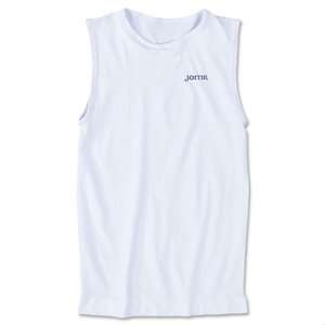  Joma Sleeveless Tight Fit Shirt (White)