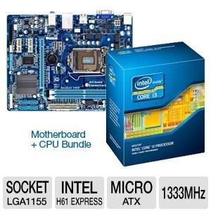   GA H61M DS2 Intel H61 Motherboard Bundle