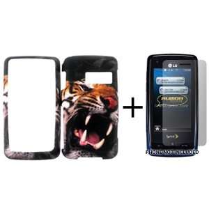  LG RUMOR TOUCH LN510 ROARING BENGAL TIGER COVER CASE 
