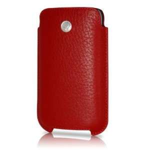  Beyza 01651 SlimLine Red Flo Leather Case for Apple iPhone 