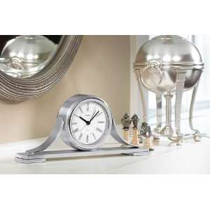  Bulova Sedona Aluminum Table Clock   B2450