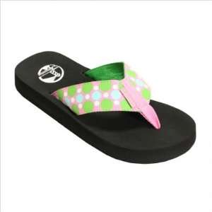  Tidewater Sandals B6705 Womens Clamdigger Dots Flip Flop 