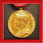 Republique Française Silver Gilt Medal & Ribbon of Honour for Labour 