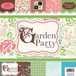  Garden Party Paper Stack 12X12 48 Sheets   632585 Patio 