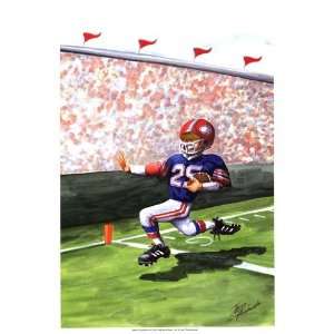    Touchdown   Poster by Jay Throckmorton (13x19)