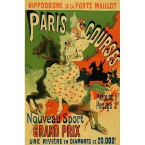  GIRL HORSEBACK PARIS COURSES SPORT GRAND PRIX HIPPODROME 