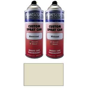 12.5 Oz. Spray Can of Ivory Pearl Metallic Tri coat Touch Up Paint for 