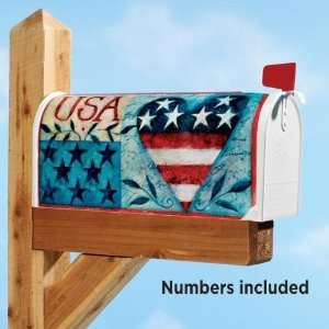  Patriotic Heart Magnetic Mailbox Cover