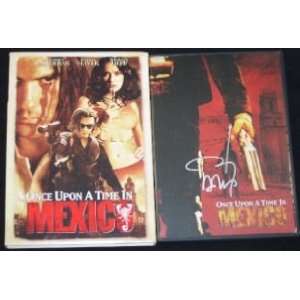 Johnny Depp   Once Upon a Time in Mexico   Hand Signed Autographed Dvd 