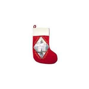  Thomas Kinkade Victorian Diamond Applique Christmas 