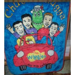  The WIGGLES BIG RED CAR Kids Soft BLANKET 30 x 43 
