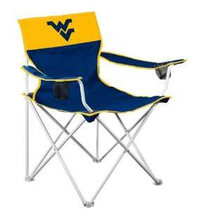  West Virginia Big Boy Adult Folding Logo Chair Sports 
