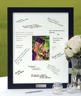 Personalized Guest Book Photo Signature Frame   Wedding  
