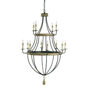  Currey and Company 9195 Blythwood 12 Light Chandelier in 