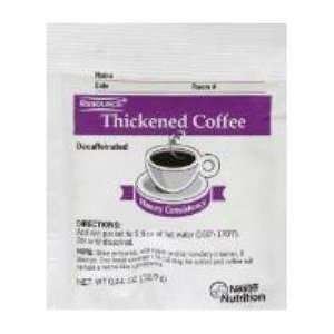  Nestle Resource Thickened Coffee, 10.8 Gram Packet, Decaf 