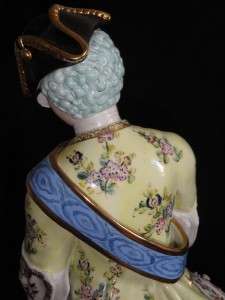 19 CENTURY GERMAN DRESDEN PORCELAIN OF THE TAILOR MARKED  