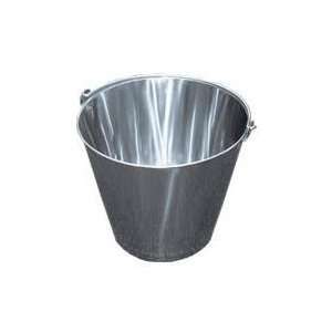    Stainless Steel Dairy Bucket   16 qt   Silver