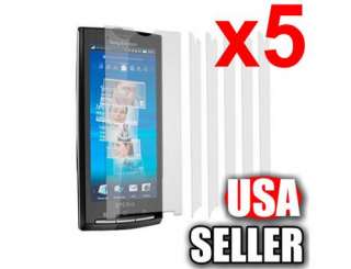 5x Screen Protector Film For Sony Ericsson Xperia X10  
