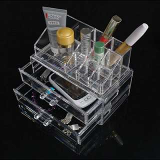   organiser angled cosmetic storage holder ideal for beauticians home