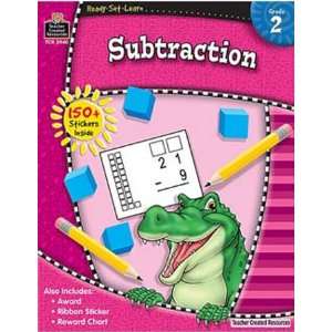 16 Pack TEACHER CREATED RESOURCES READY SET LEARN SUBTRACTION GR 2