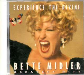 Bette Midler   Experience the Divine   18 Track CD 1996 075678066726 