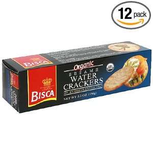 Bisca Water Crackers, Sesame, 5.3 Ounce Grocery & Gourmet Food