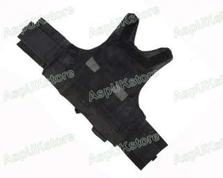 Molle Airsoft Tactical Strike Plate Carrier Vest  BK G  