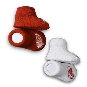  Detroit Red Wings Baby Bootie 2 Pack