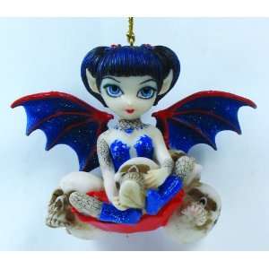  Strangelings Spiders And Skulls Fairy Ornament 7563 By 