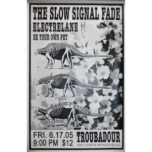  THE SLOW SIGNAL FADE, ELECTRELANE, BE YOUR OWN PET Concert 