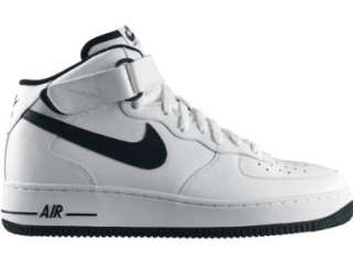    Childrens Nike Air Force One Mid (White Black)(Size11.5M) Shoes