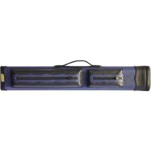  Sterling Black/Blue Crown Pool Cue Case for 3 Cues Sports 