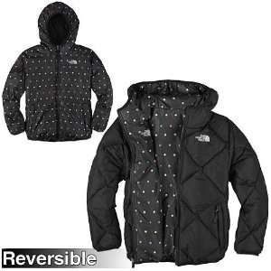   Girls Reversable Moondoggy Jacket (Large, Black)